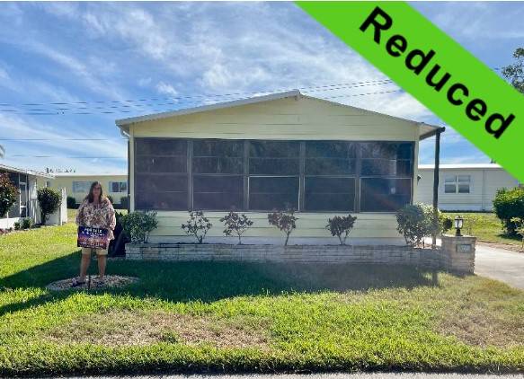 Venice, FL Mobile Home for Sale located at 1308 S Indies Circle Bay Indies